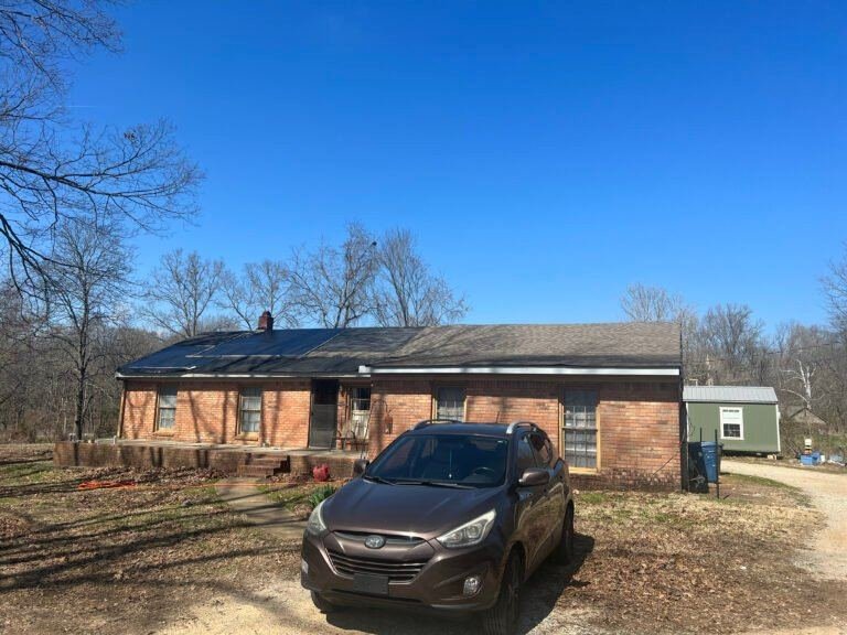 Completed roofing project by Crawford Residential and Industrial Repair in Jackson, TN.